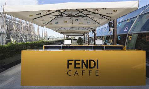 The Fendi Caffè opens at the Rinascente in Milan